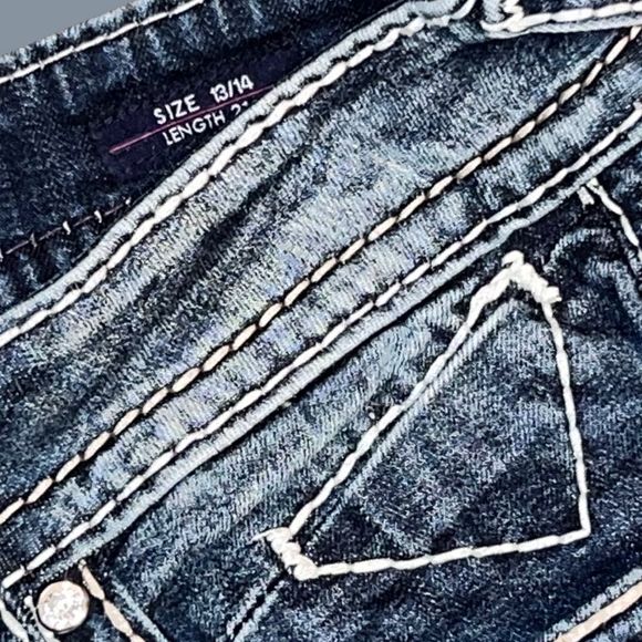 Plus Size Vigoss The Dublin Denim Capri Size 13/14 - Picture 5 of 7